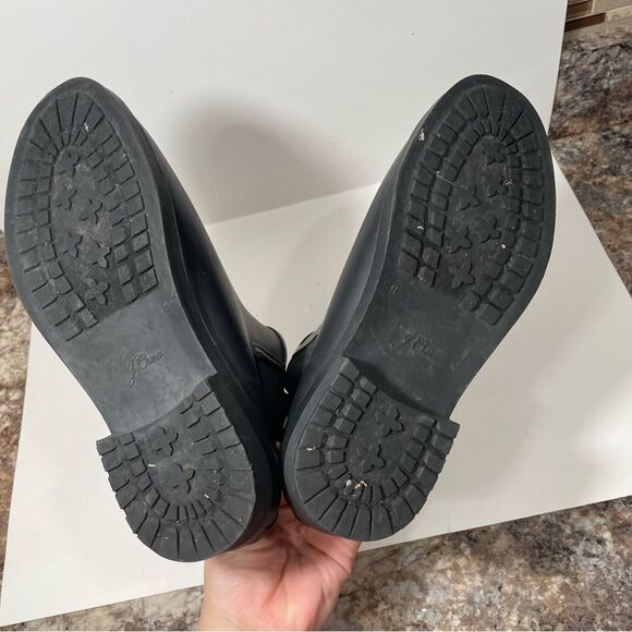 J. Crew Black Waterproof Rain Ankle Boots - Picture 9 of 9